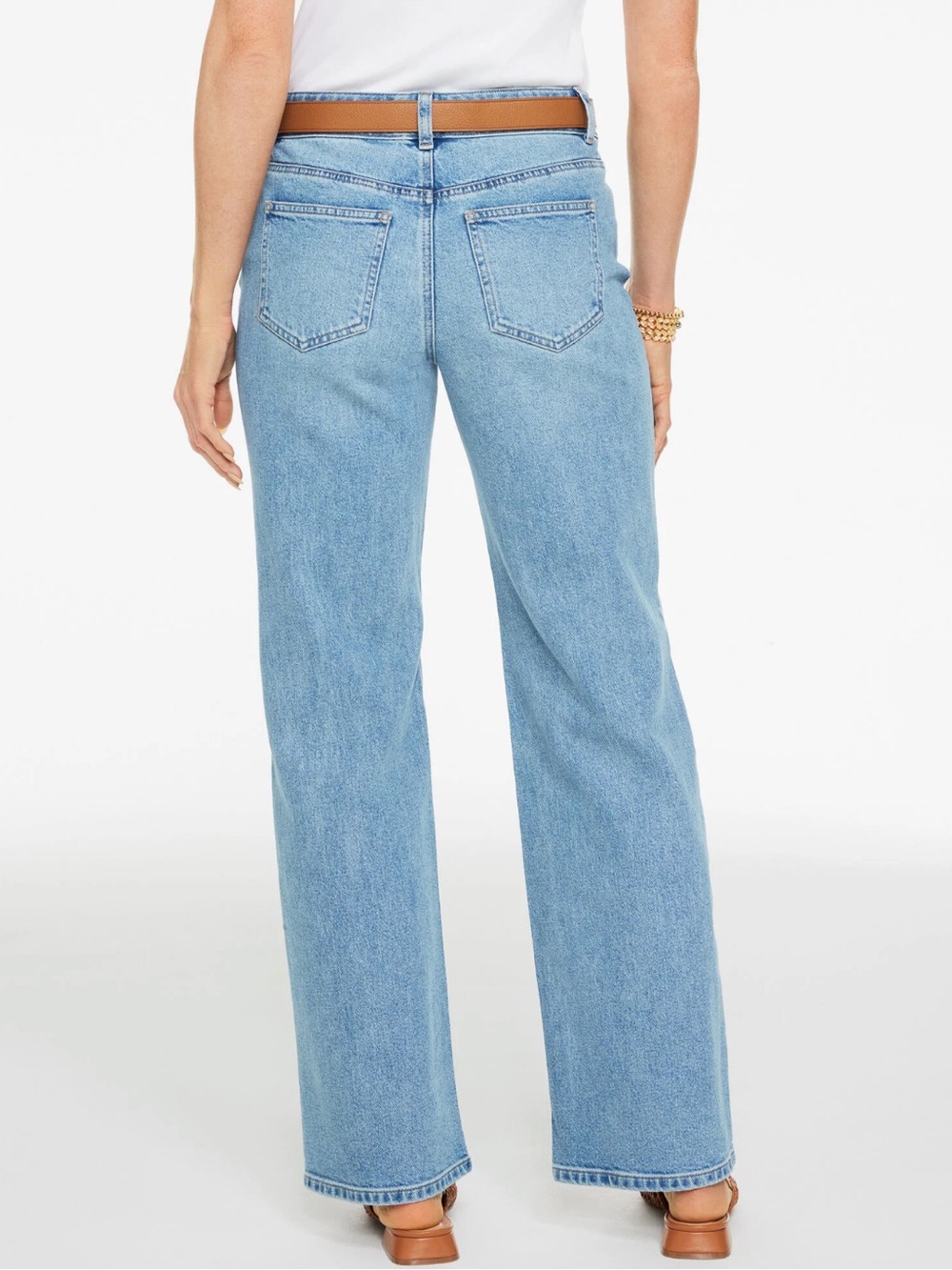 NEW Talbots Classic Jean Trousers in Kirby Wash - Size 22W - Picture 2 of 8